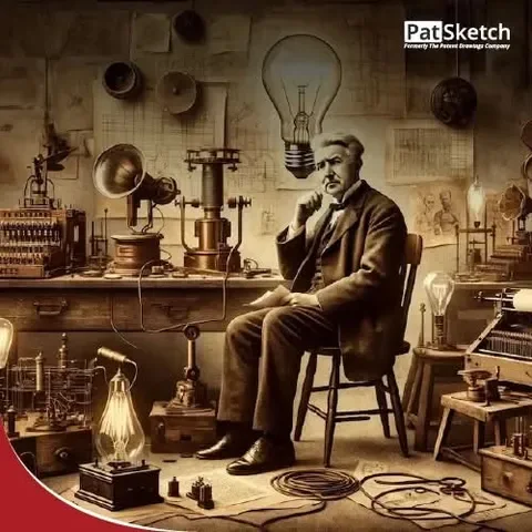 Thomas Edison u laboratorijskom okruženju